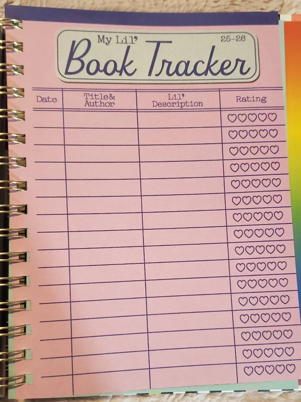 NWT- ban.do 17 Month Planner, Infinite Potential. Notes, Trackers, Stickers.